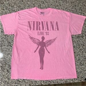 Nirvana Shirt 1X In Utero Pink